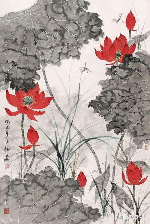 出自書香世家的畫家徐書城——花鳥作品精品集·砂石畫