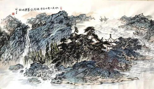 翰墨飄香繪錦繡盛世 丹青溢彩賀家國新禧——精品詩書畫展播之砂石畫