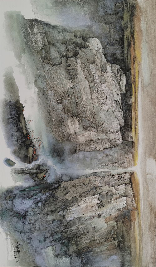 翰墨頌偉業 丹青繪衷情——2021年砂石畫創始人李軍聲線上作品展